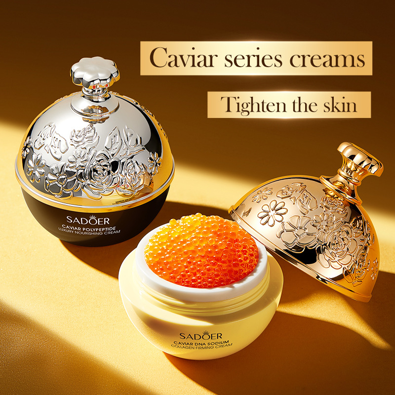 Luxury Skincare Brands - Luxe Caviar Essence Cream Verwijdering Collageen