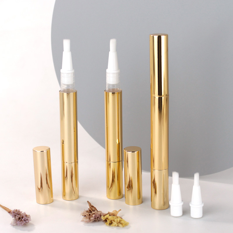 Luxury Skincare Packaging - 3ml gouden twist pennen lege nagelolie