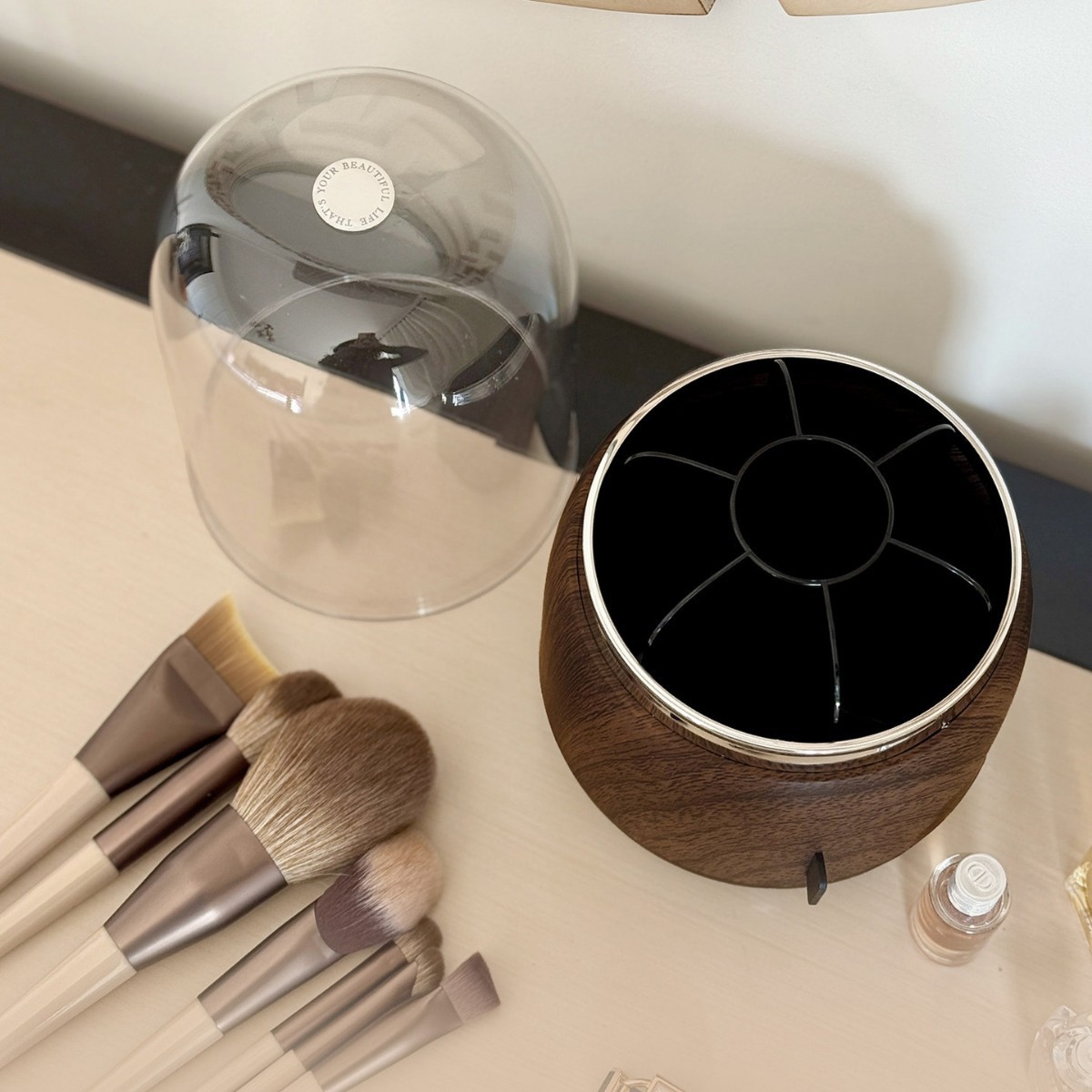 Luxe make-upborstelhouder voor - Luxury Skincare And Makeup Brands recensie en prijs