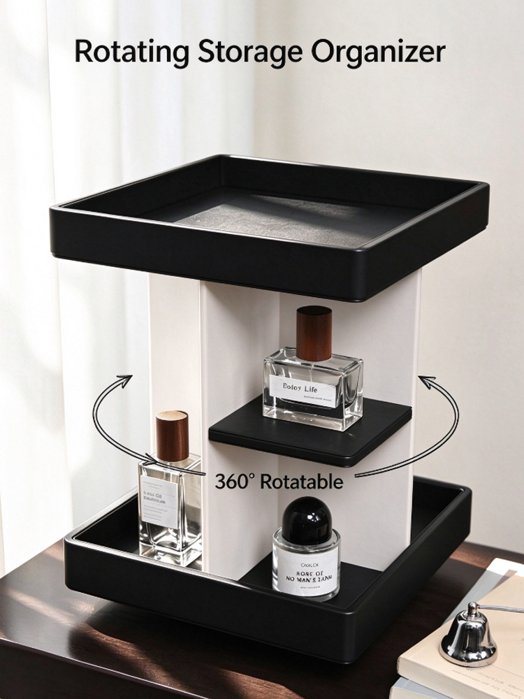360 °   Draaiende make-up orga - Luxury Skincare Tools recensie en prijs