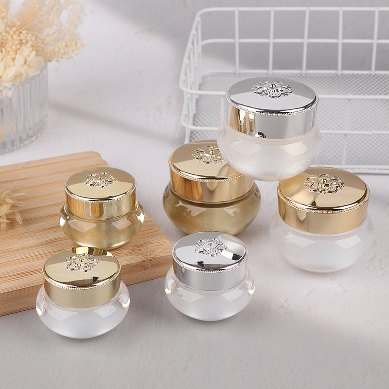 Acryl lege reiscrèmepotten 5/1 - Luxury Skincare Tools recensie en prijs