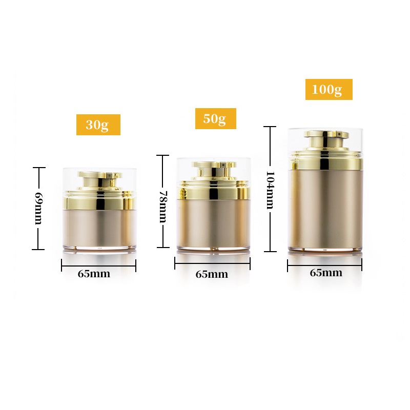 50Pcs 30G/50G/100G Airless Pom - Luxury Skincare Packaging recensie en prijs